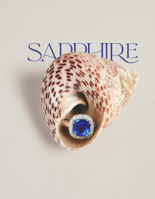 Joaillier à Nice : une élégance intemporelle en saphir et or 18 carats